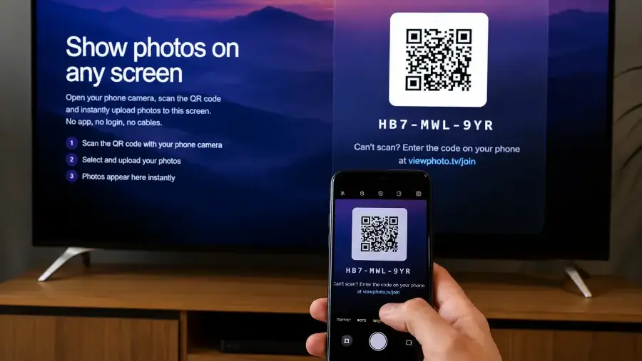 QR login